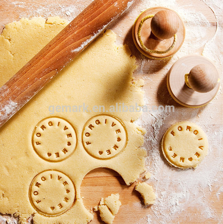 Yellow Silicone Cookie Stamp Customisable