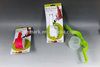 Plastic food Bag clip with measuring cup seal & pour bag clip coffee bag clip