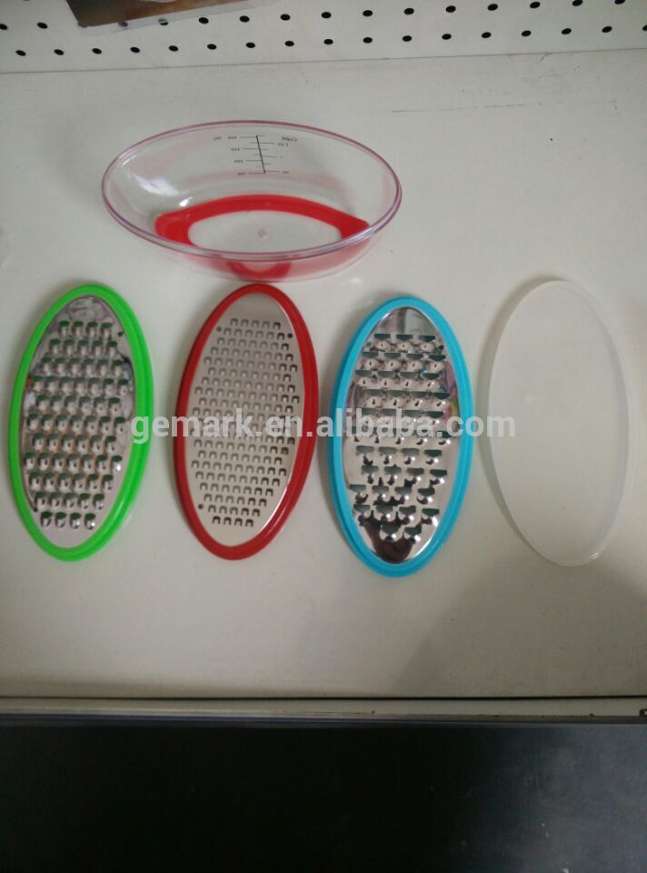 Manual Plastic Mini Cheese Grater w storage container 3 in 1 Veggie grater fruit tool Fruit cutter