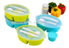 Salad To Go Lunch box with Ice Pack and dressing bowl