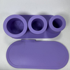 Silicone Ice Cube Tray for Tumbler Cup Hollow Cylinder Freezer Ice Molds with Lid for Juice Whiskey