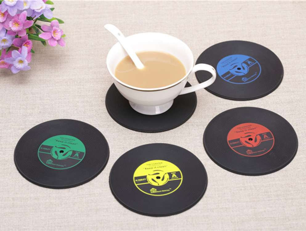 CD-Design Antislip Silicone Drink Coaster Pad Cup Coffee Mat
