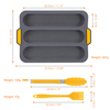 Silicone Mini Baguette Baking Tray Non-Stick Bread Molds Cake Bake Tools