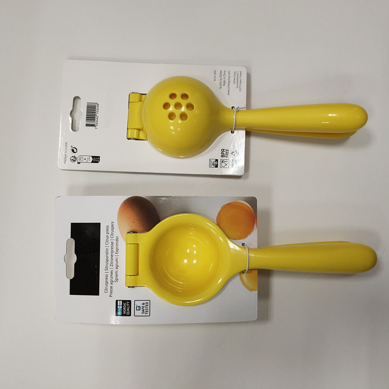 Plastic Lemon Squeezer Manual Press Easy to Use Citrus Juicer
