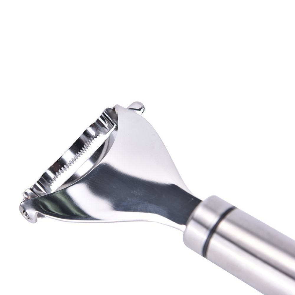 Stainless Steel Smile Face Corn Cob Peeler corn stripper corn zipper