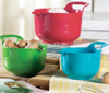 Kitchen tools 3 piece mixing bowls in 3 size
