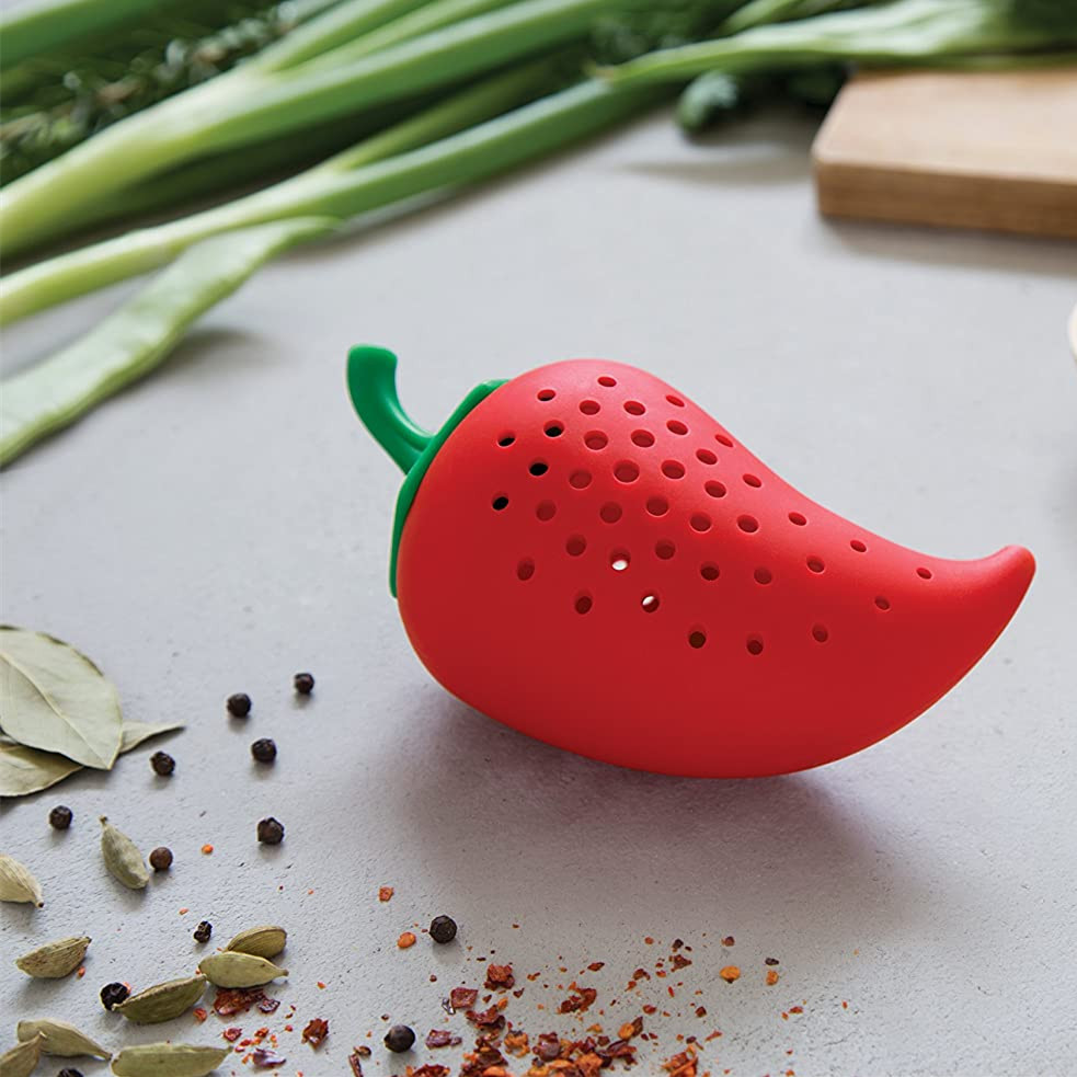 Silicone Chili Shape Herb Infuser Spice Infuser