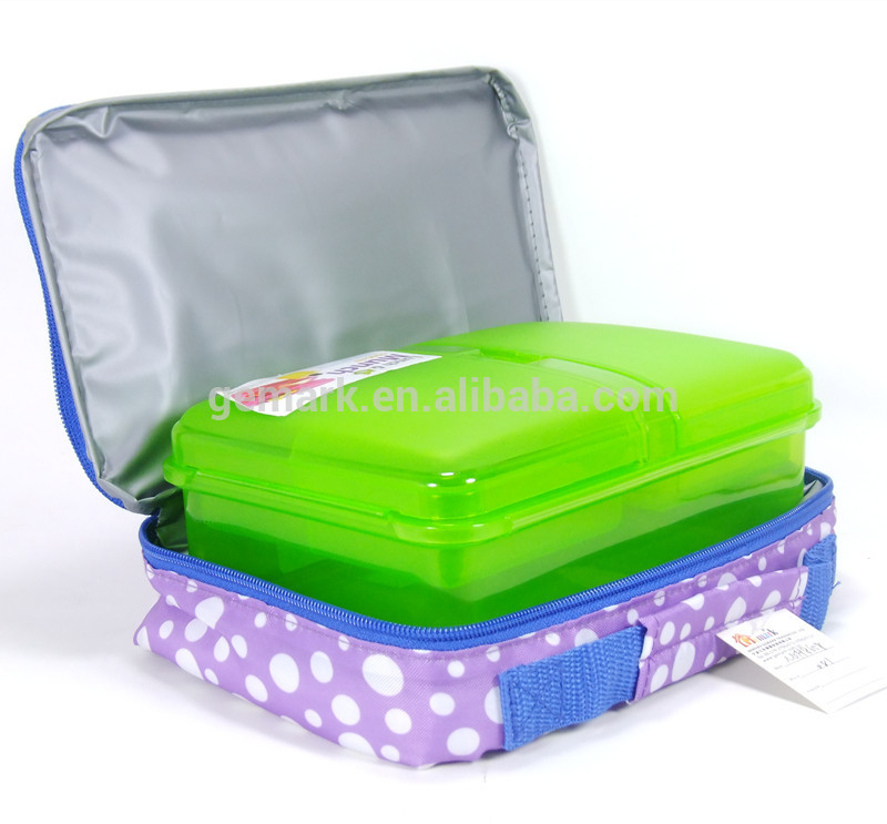 Rectangle Lunch Bag For Office School Camping Snack Food Storage Boxes
