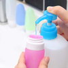 Silicone Refillable Travel Containers Shampoo Shower Empty Bottle