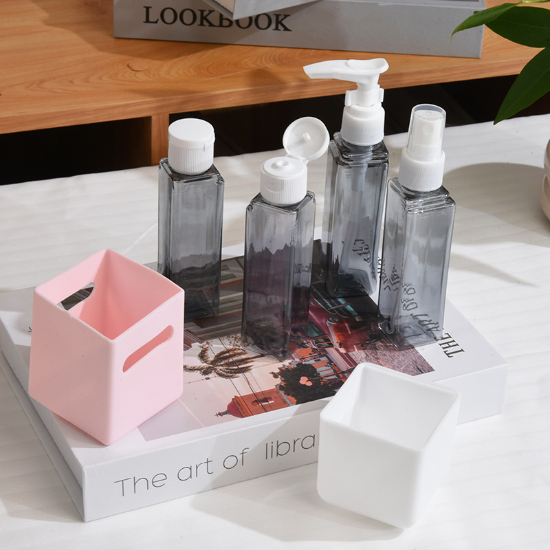 Portable Travel Bottle Set Travel Containers Dispenser for Toiletries Travel Shampoo Bottles for Cosmetic Conditioner and Lotion