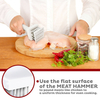 Cooking tools 3 Sided Square Steak tenderizer with Stainless steel needle 2 in 1 Meat and Poultry Tenderizer